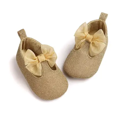 ZRUXEAN Infant Baby Sequin Toddler Soft Bottom Soft Sole Shoes Girls Shoes