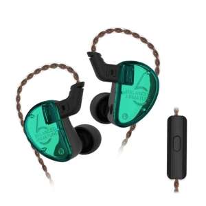 KZ AS06 Earphones 3BA Balanced Armature Driver  (มีไมค์)