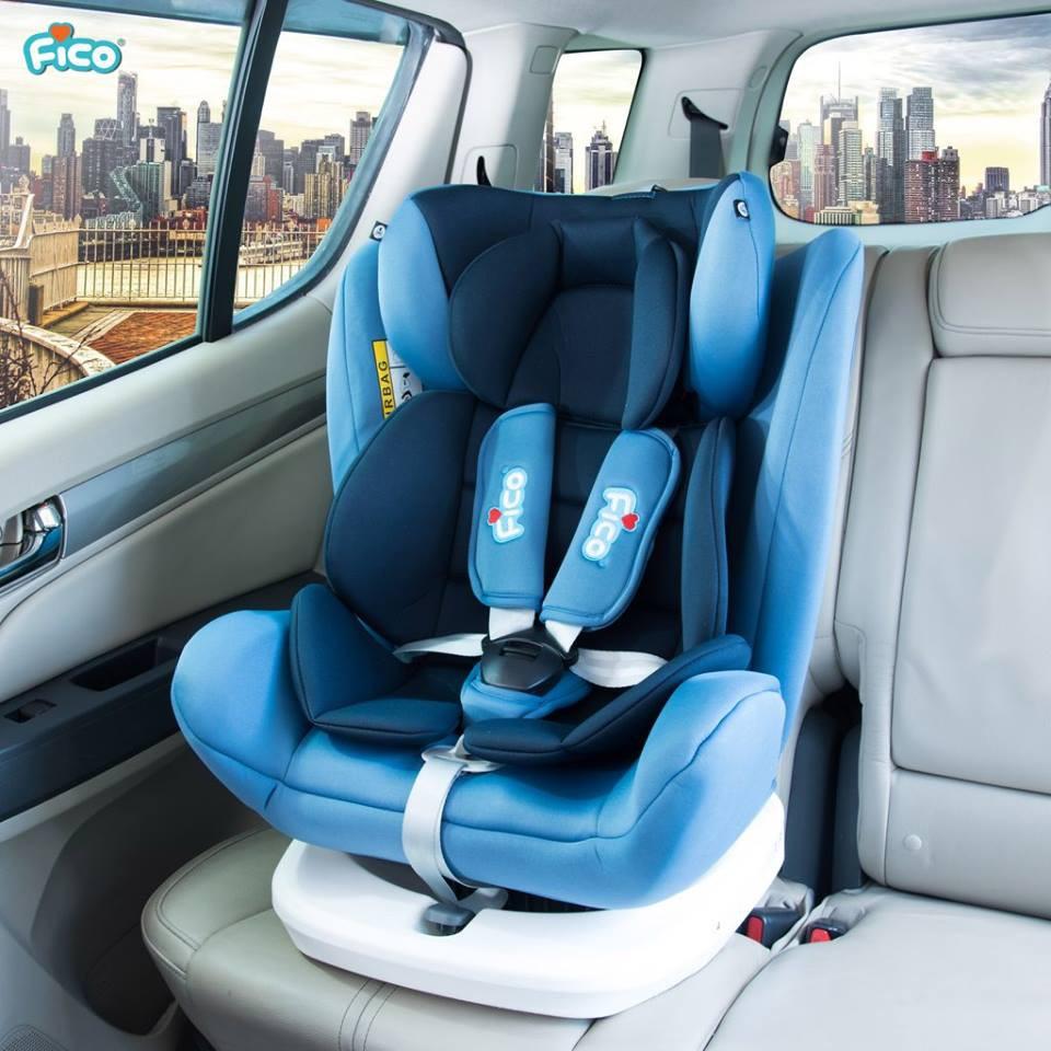 คาร์ซีท ISOFIX &Belt แรกเกิด - 12 ปี รุ่น FC-916 สำหรับเด็กแรกเกิด – 12 ปี  ใช้ได้ทั้งระบบ ISOFIX และ Belt - สีน้ำเงิน