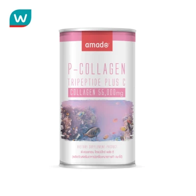 Amado P-Collagen Tripeptide Plus C 55000mg 55.33g