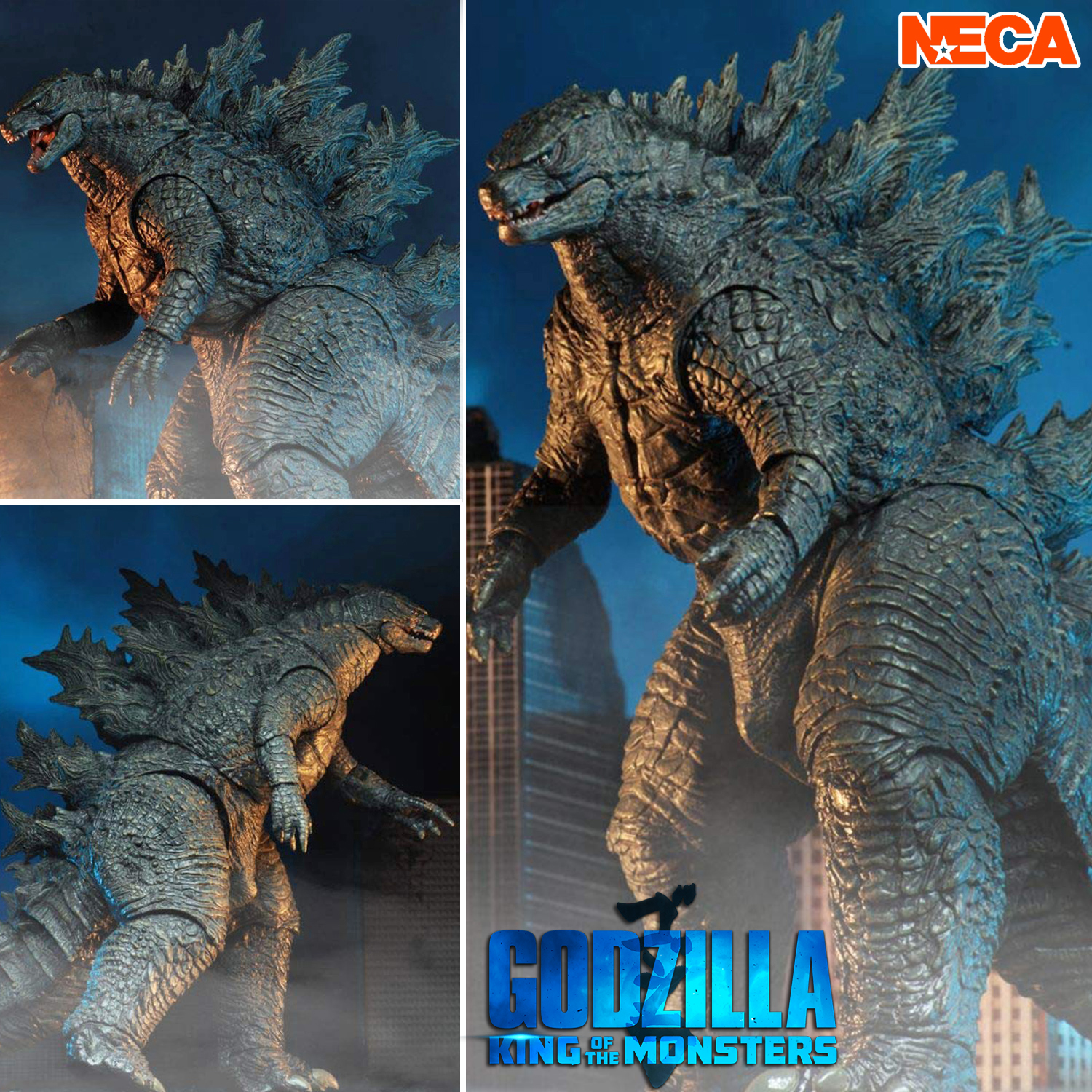 Model โมเดล งานแท้ 100% NECA จากหนังดังเรื่อง Godzilla King of the Monster Verse 2019 ก็อดซิลล่า 2 ราชันแห่งมอนสเตอร์ Ver Original from Japan Figma ฟิกม่า Anime ขยับแขน-ขาได้ อนิเมะ การ์ตูน มังงะ สั่งและนำเข้าจากญี่ปุ่น manga Figure ฟิกเกอร์