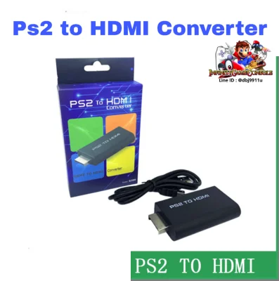 Ps2 to HDMI Converter ตัวแปลงสัญญานภาพ จาก Av เป็น HDMI