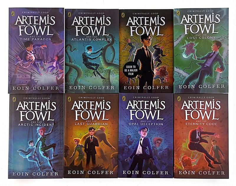 Artemis Fowl 8 books set,English novel book for children | Lazada 