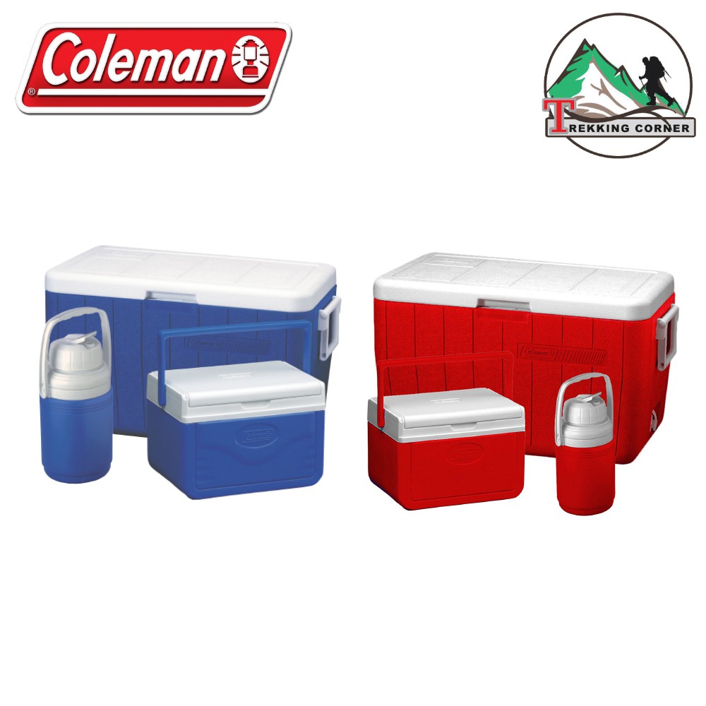ชุดกระติกเก็บความเย็น Cooler Coleman 48 Qt Combo Cooler