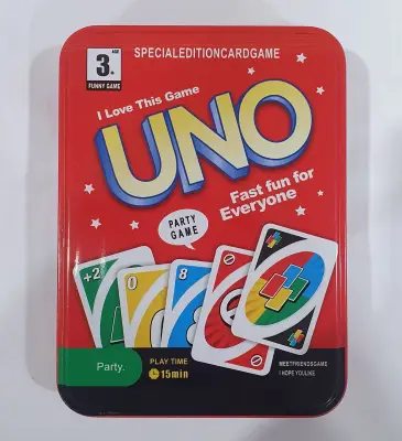 T.P. TOYS เกมส์กระดาน UNO อูโน่เกมส์ รุ่น SPECIAL EDITION บรรจุในกล่องเหล็ก แข็งแรงสวยงาม