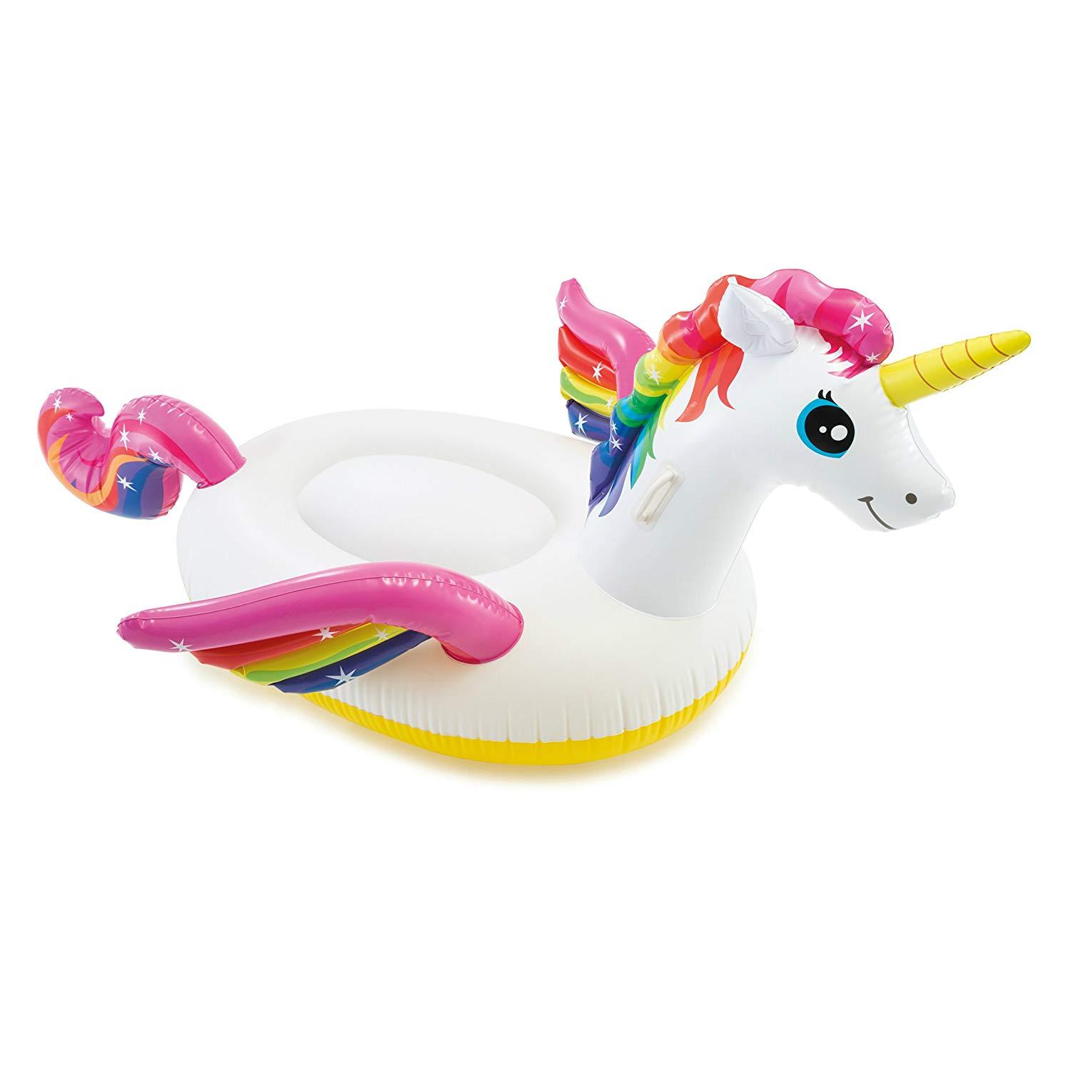 ToysRus (ทอยส์อาร์อัส) - Intex แพยางเป่าลม Unicorn Inflatable Ride-On Pool Float (901062)