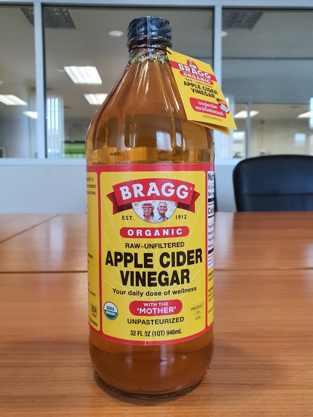 Vegan [official distributor]  Bragg Applecider Vinegar 946 ml
