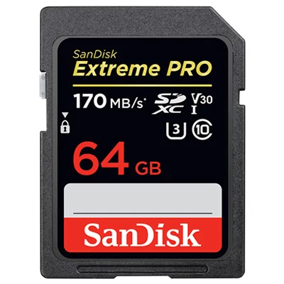 เมมโมรี่การ์ด SanDisk 64GB Extreme Pro (170MB/s 90MB/s) - รับประกันตลอดอายุการใช้งาน