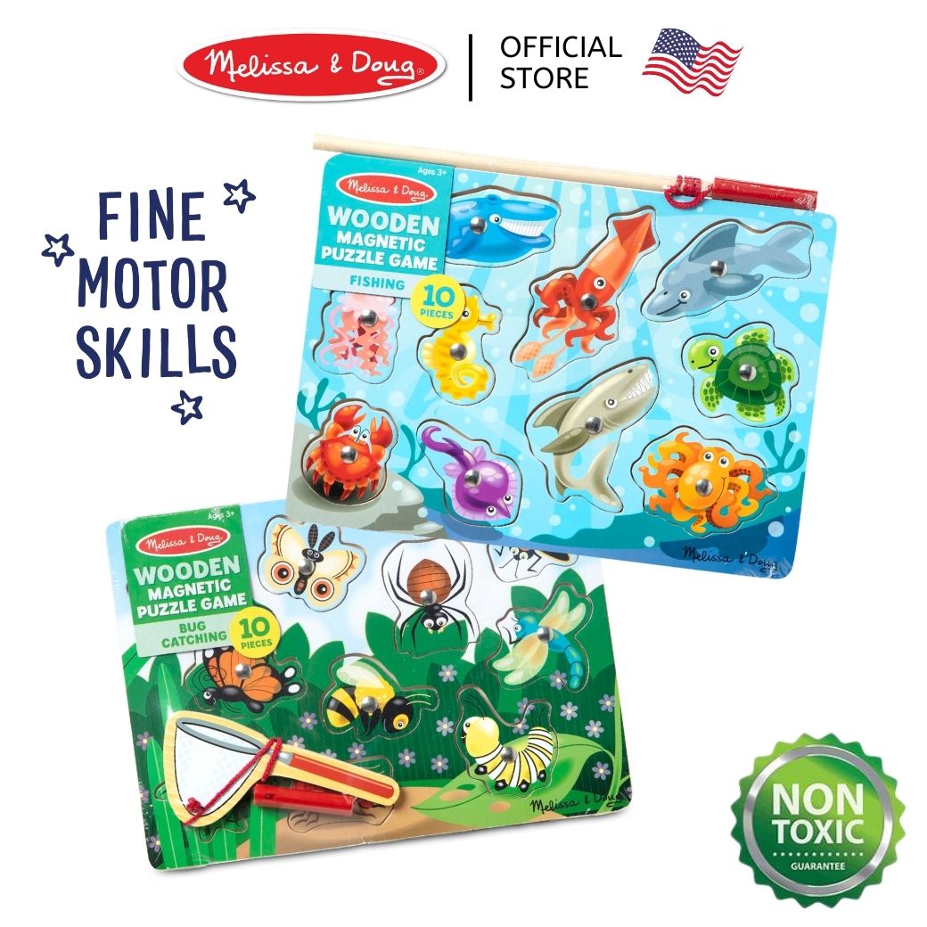 Melissa And Doug Fishing Magnetic Puzzle Game Melissa and doug fishing magnetic puzzle game