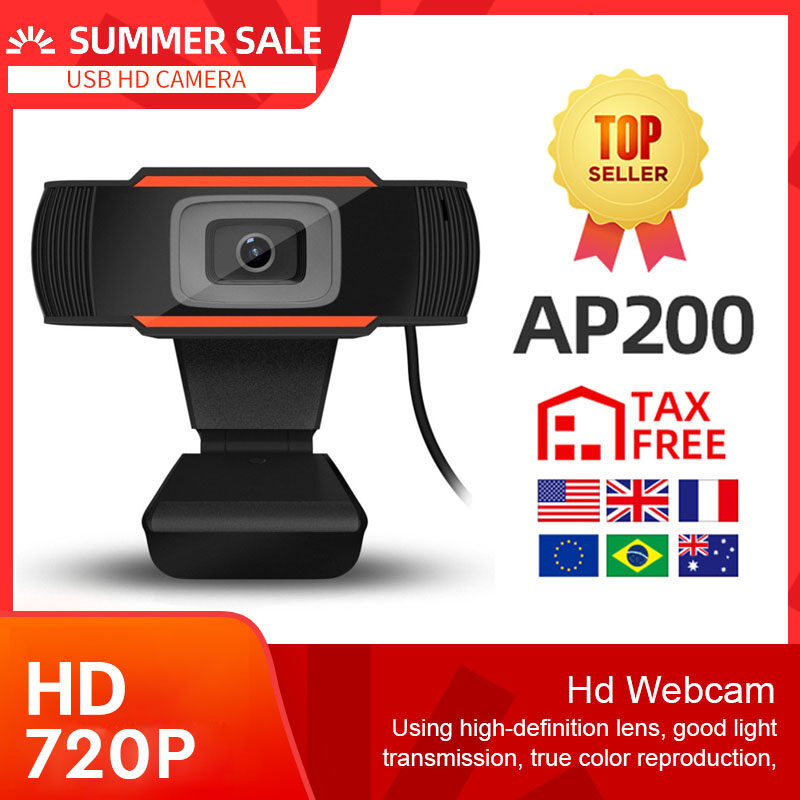 [พร้อมส่ง] Webcams กล้องเครือข่าย Webcam 720P หลักสูตรออนไลน์ กล้องคอมพิวเตอร์ การประชุมทางวิดีโอ อุปกรณ์การสอน การเรียนรู้ออนไลน์