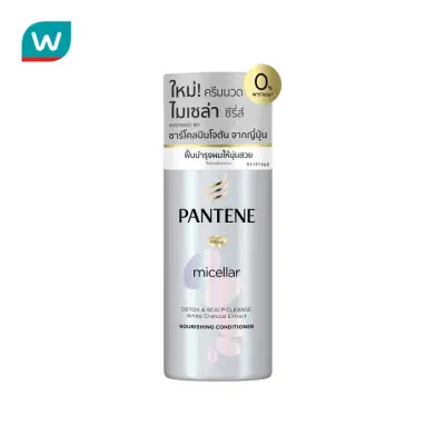 Pantene Pro-V Micellar Detox & Scalp Cleanse White Charcoal Extract Nourishing Conditioner 300 Ml.