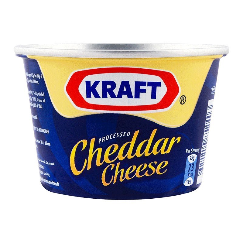 Kraft Processed Cheddar Cheese 190 gms.