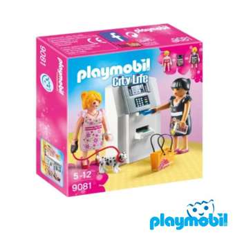 Playmobil ช้อปปิ้ง ตู้ ATM (PM-9081)