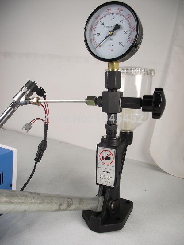 CR-C Common Rail Injector Tester Kit 600Bar/8700PSI+S60H Injector Nozzle Tester