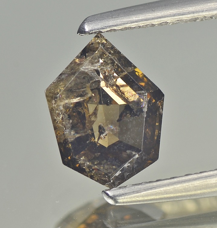 Brown Diamond 1.18 cts  Fancy Shape Loose Diamond Untreated Natural Color