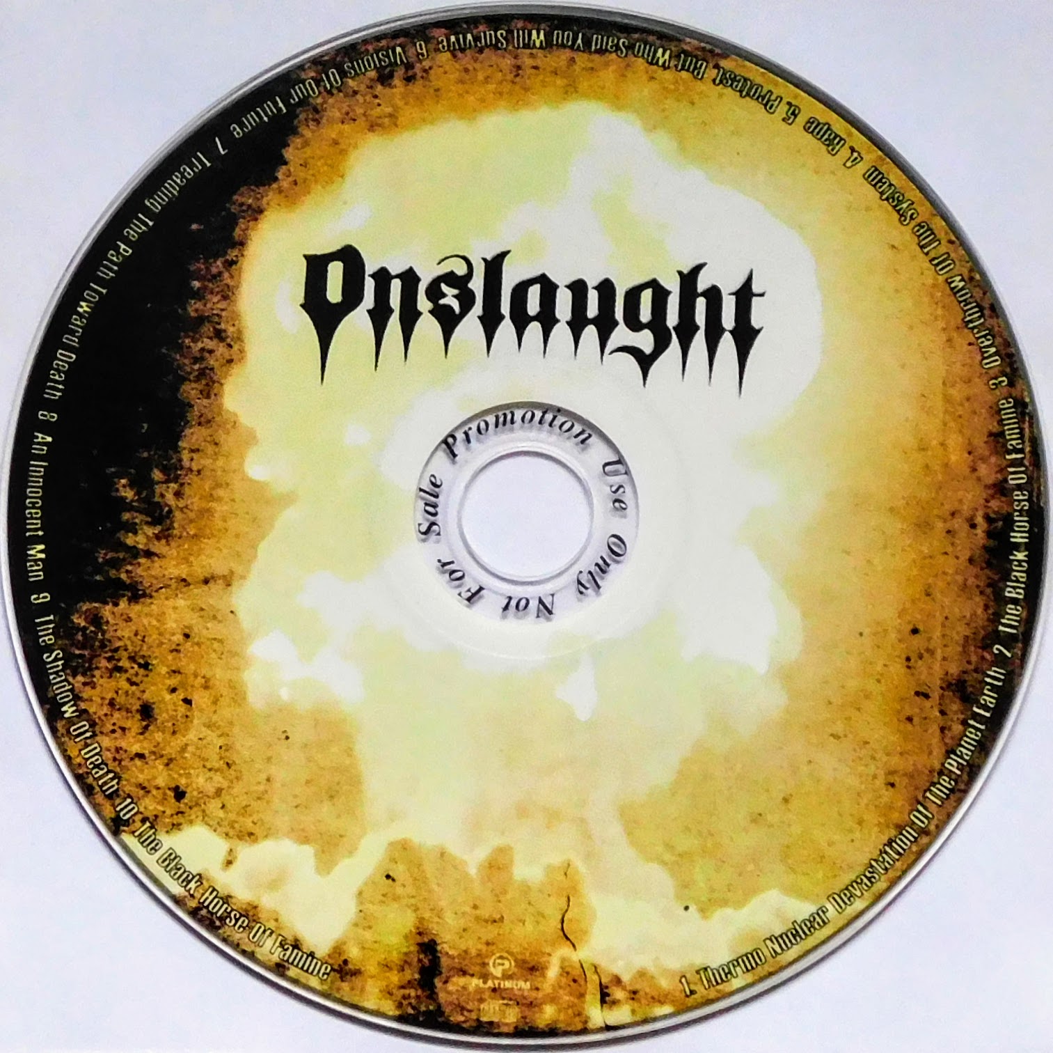 CD (Promotion) Onslaught - The Shadow of Death (CD Only)