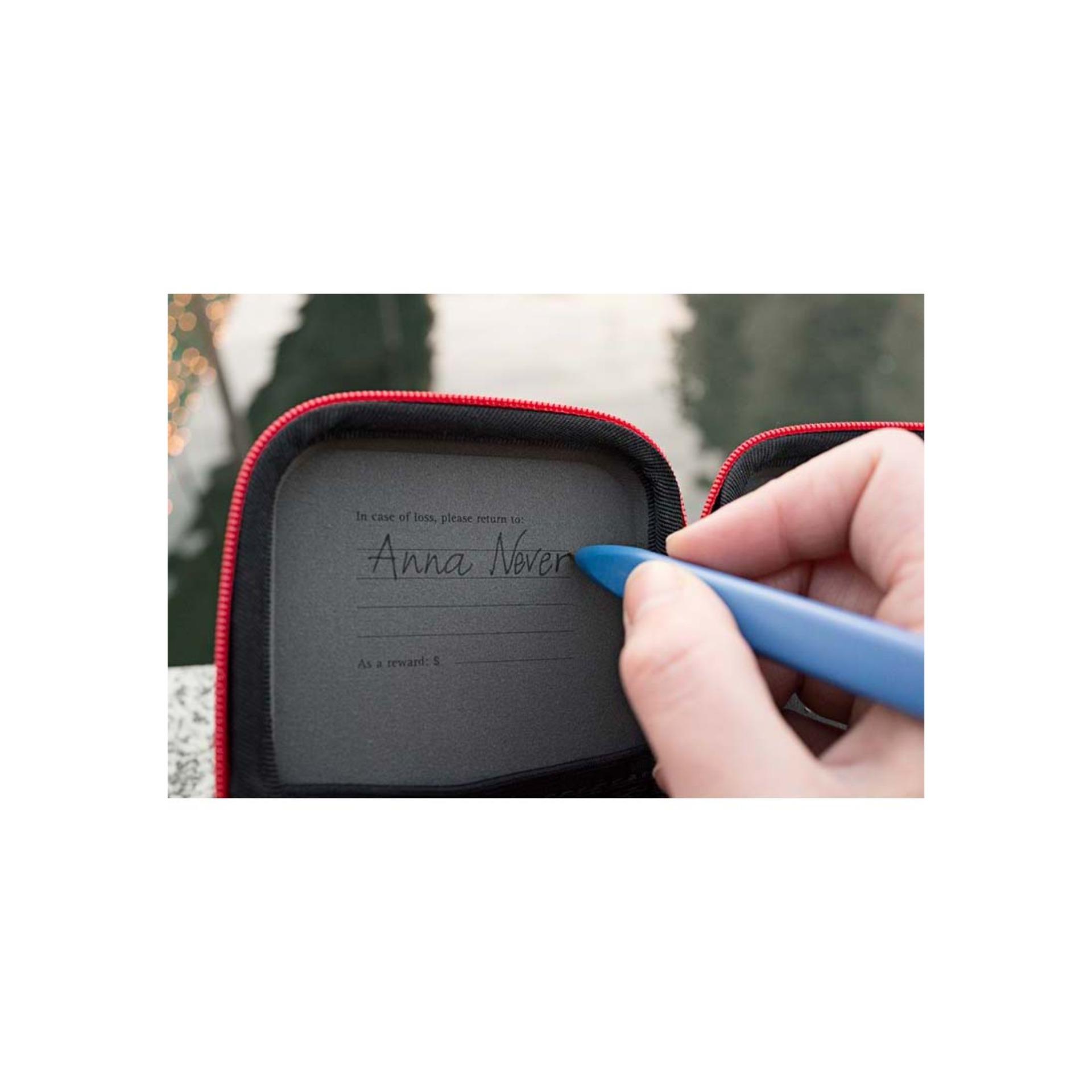 MOLESKINE กระเป๋า JOURNEY POUCH HARD ขนาดใส่ปากกาหรือแว่น (สีแดง