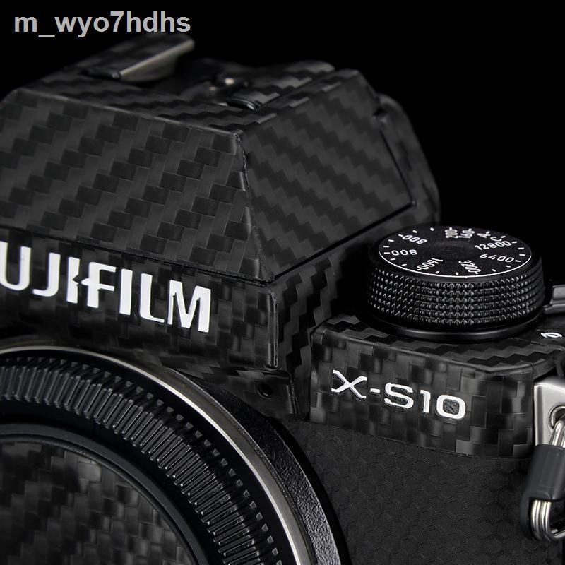 กล้องฟิล์ม อุปกรณ์เสริมกล้อง♂✷ฟิล์มกันรอยกล้อง  X-S10 XS10 สติกเกอร์ตัวถังคาร์บอนไฟลายพราง Frosted Leather 3M