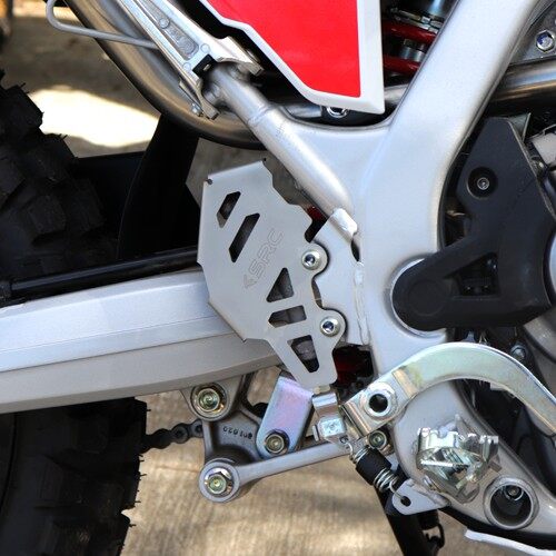 SRCการ์ดฝาครอบปั้มเบรคหลัง HONDA CRF 300L CRF300 RALLY REAR COVER ...