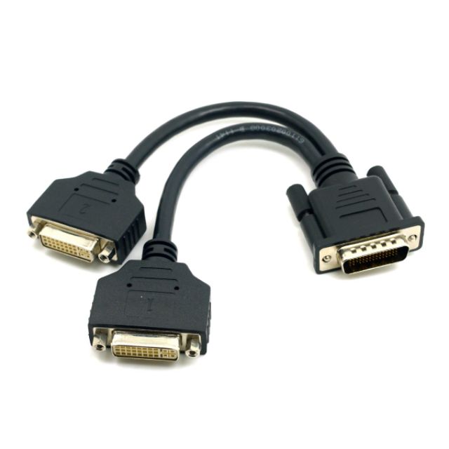ลดราคา DV-033 DMS-59 PIN 2 DVI One-to-Two สายการ์ดวิดีโอสาย #สินค้าเพิ่มเติม แดปเตอร์ สายแปลงสายไฟ PCS Gold HDMI Extender