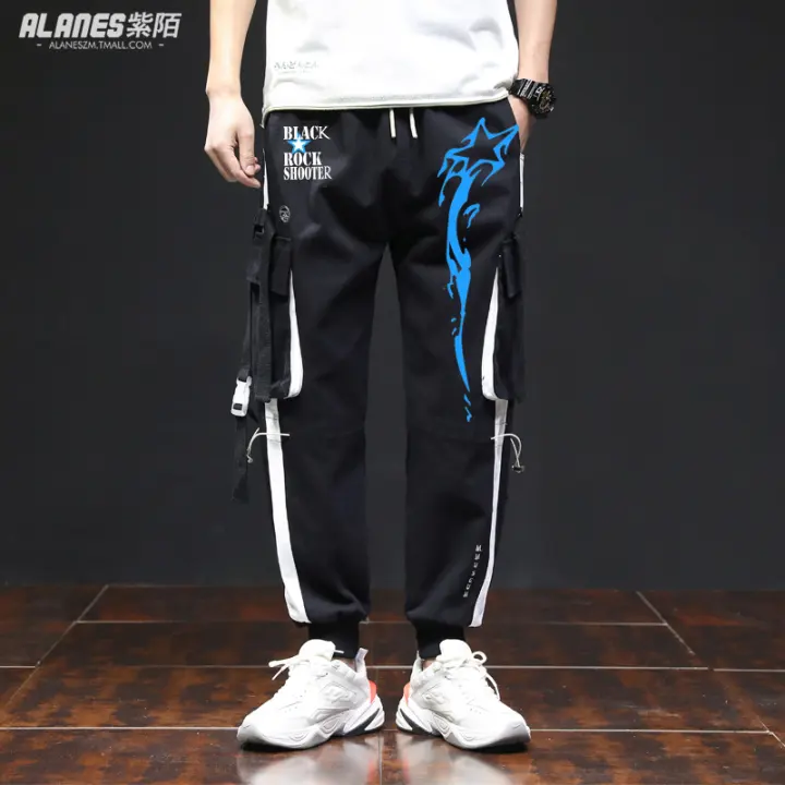 Penembak Batu Hitam Sekeliling Celana Brs Animasi Sekeliling Sekeliling 2d Word Murid Pria Dan Wanita Celana Santai Celana Panjang Celana Kerja Lazada Indonesia