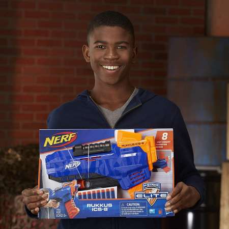 ToysRus ปืนของเล่น Nerf N-Strike Elite Rukkus ICS-8 (84126)