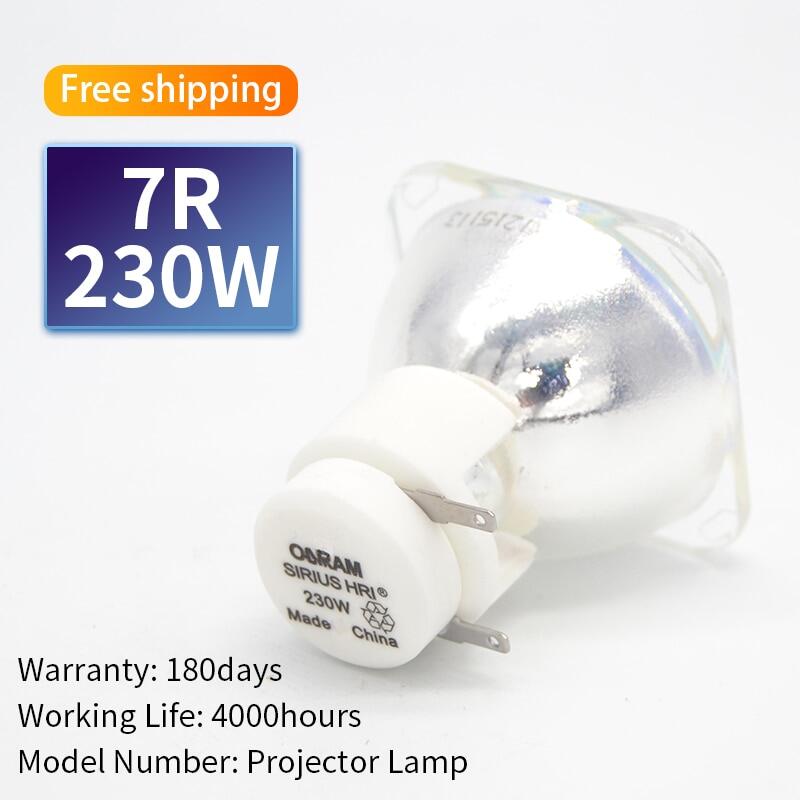 7R 230W Metal Halide Lamp moving beam lamp beam 230W SIRIUS HRI230W Lighting