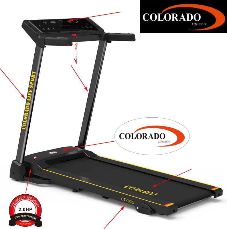 ลู่วิ่งไฟฟ้า COLORADO รุ่น CT-101