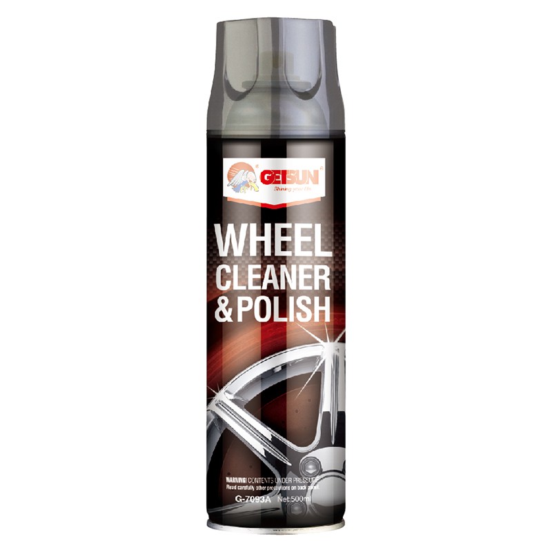 GETSUN Wheel Cleaner & Polishสเปรย์ทำความสะอาดล้อแม็กซ์ พื้นผิวโลหะทุกชนิดรถยนต์getsun Official thailand