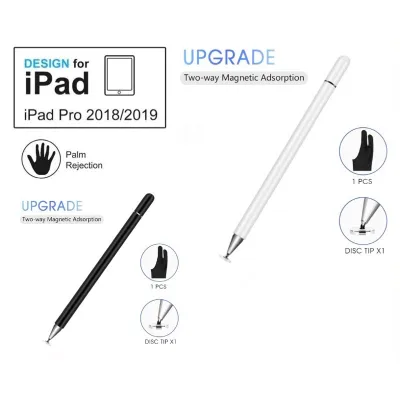 [ปากกาipad]ปากกาไอแพด วางมือแบบApplePencil stylus ipad gen7 2019applepencil10.2 9.7 2018 Air3Pro11 2020 12.9งานแท้โรงงาน