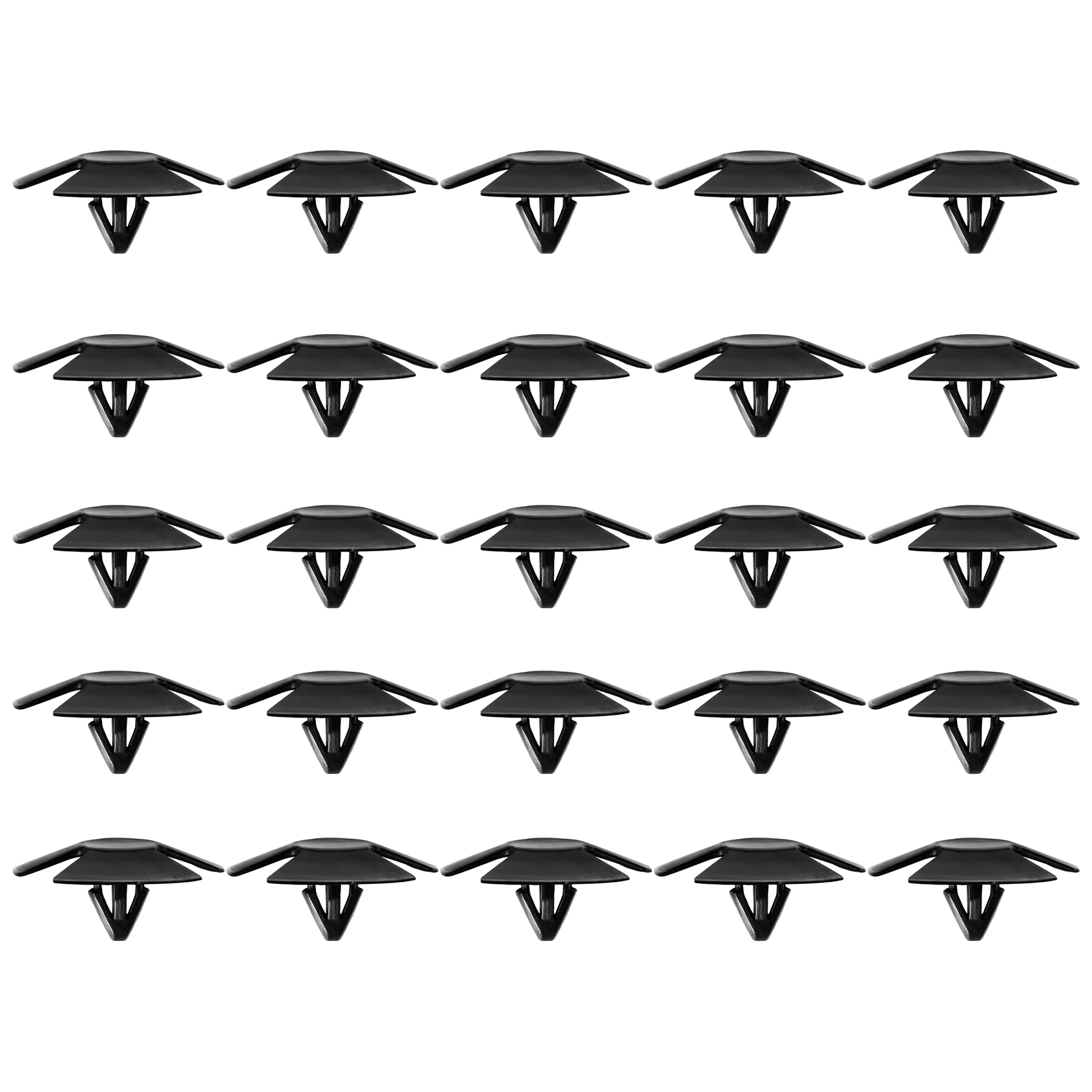 25Pcs Car Bumper Hood Insulation Cover Retainer Clips for Chrysle, JEEP, Dodge, Ram,4878883AA Rivet Fastener