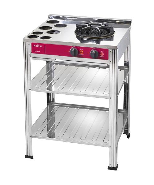 MEX เตาแก๊สตั้งพื้น 1 หัวเหล็กหล่อ PSG561X