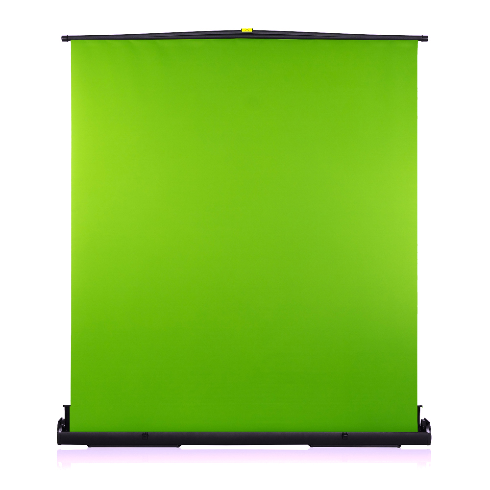 ฉาก Green Screen Roll Up แบบสำเร็จรูป พกพาได้ขนาด 145X200 เซนติเมตร