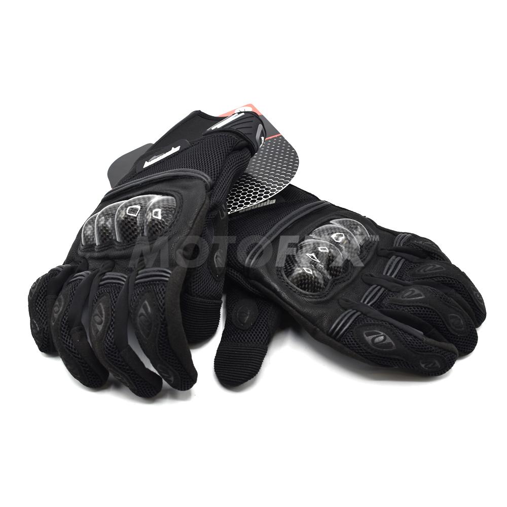 ถุงมือ เต็มนิ้ว REAL รุ่น SNAP-IX สีดำ SIZE L