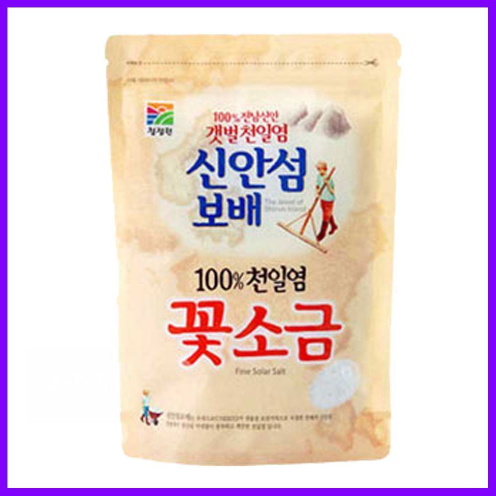 ใครยังไม่ลอง ถือว่าพลาดมาก !! Chung Jung Won Daesang Natural Fine Salt 500g ของดีคุ้มค่า