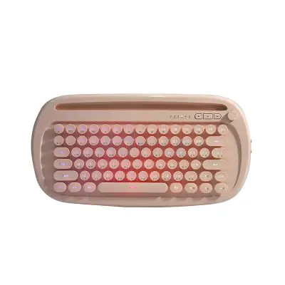 OKER คีย์บอร์ด Keyboard Multi-Device (K510) Pink