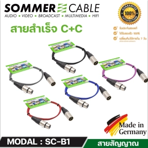ภาพหน้าปกสินค้าSommer Cable Basic SC-B1 สายนำสัญญาณ (XLR to XLR) AT Prosound ที่เกี่ยวข้อง