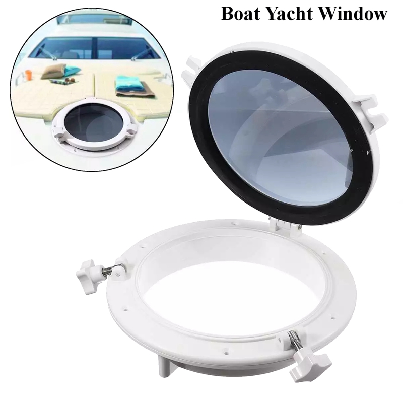 10 Inch RV Boat Yacht Round Portlight Window Replacement Porthole Accessories