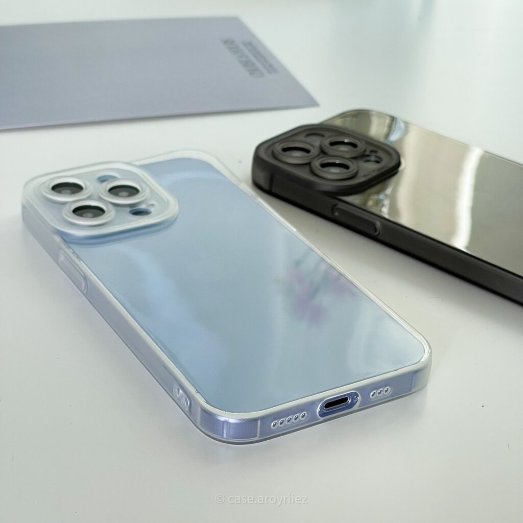 clear case & silicone bumper on camera - case.aroyriiez - ThaiPick