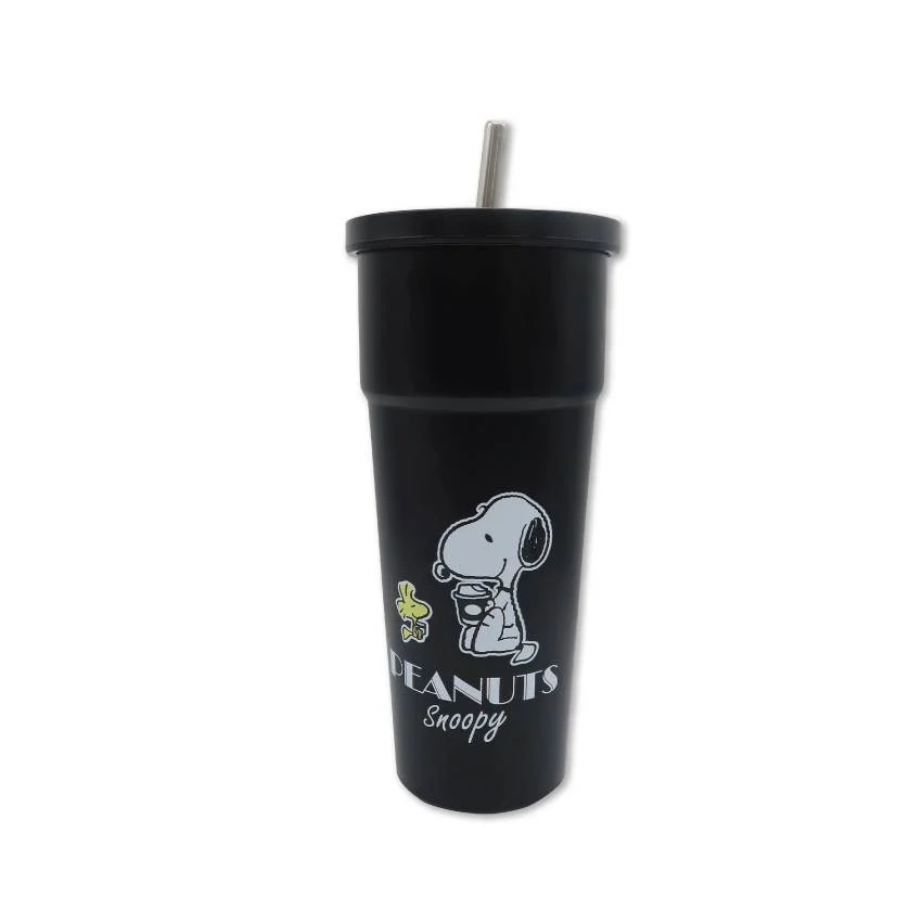 ของแท้! Café Amazon x PEANUTS Snoopy แก้วสเตนเลสสุดคิ้วท์ เก็บความเย็น