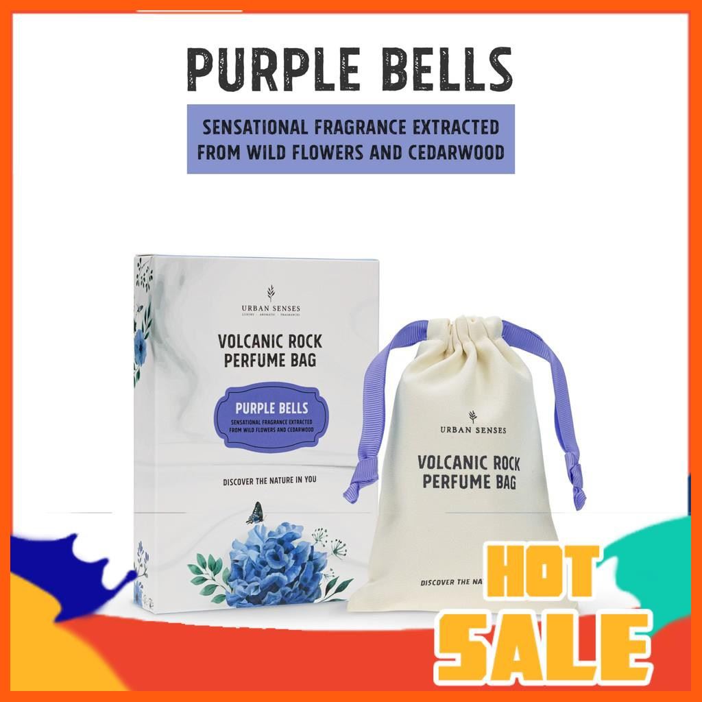 Sale: ถุงหอม ถุงหอมดับกลิ่น ถุงหอมปรับอากาศ กลิ่นธรรมชาติ Urban Senses Aromatic Perfume Bag - Purple Bells อุปกรณ์ปรับอากาศ