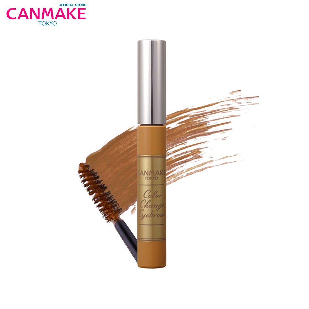 Canmake Color Change Eyebrow มาสคาร่าเปลี่ยนสีคิ้ว แบบกันน้ำ (4.9 g)