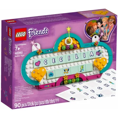 Lego Friends -Friends Name Sign (40360)