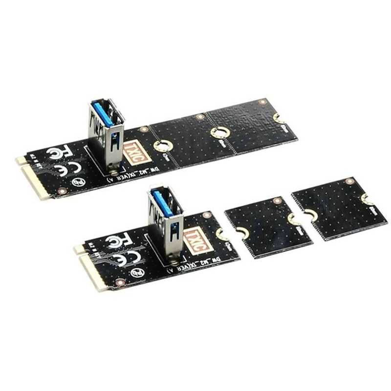 Bảng giá Elector NGFF M.2 Slot To USB3.0 PCI-E X16 Riser Card M2 Slot Extender For BTC/ETH Mining Phong Vũ