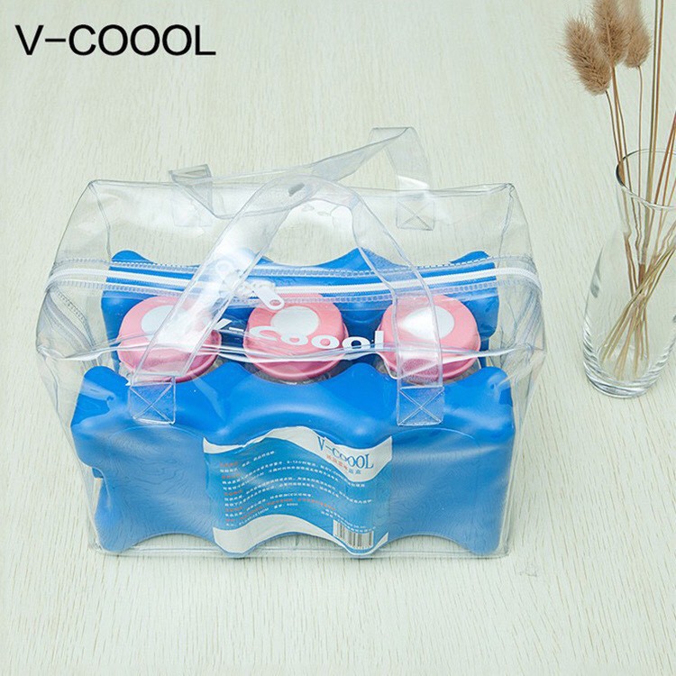 กระเป๋าเก็บความเย็น V-coool รุ่น cute cooler bag กระเป๋าเก็บนมแม่ กระเป๋าใส่ขวดนม กระเป๋าเก็บอุณหภูมิ พกพาสะดวก เก็บความเย็นได้ทั้ง 2 ชั้น ที่หิ้วจับเป็นยางนุ่ม ถือไม่เจ็บมือ