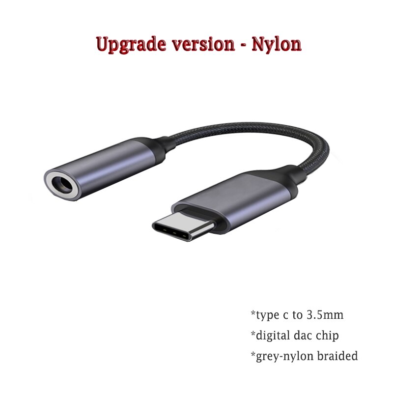 Hifi Digital USB Type C to 3.5mm Adapter USBC Jack Headset Converter for  Samsung S23 A54 A53 S22 A33 A73 5G Galaxy Tab S8 Xiaomi