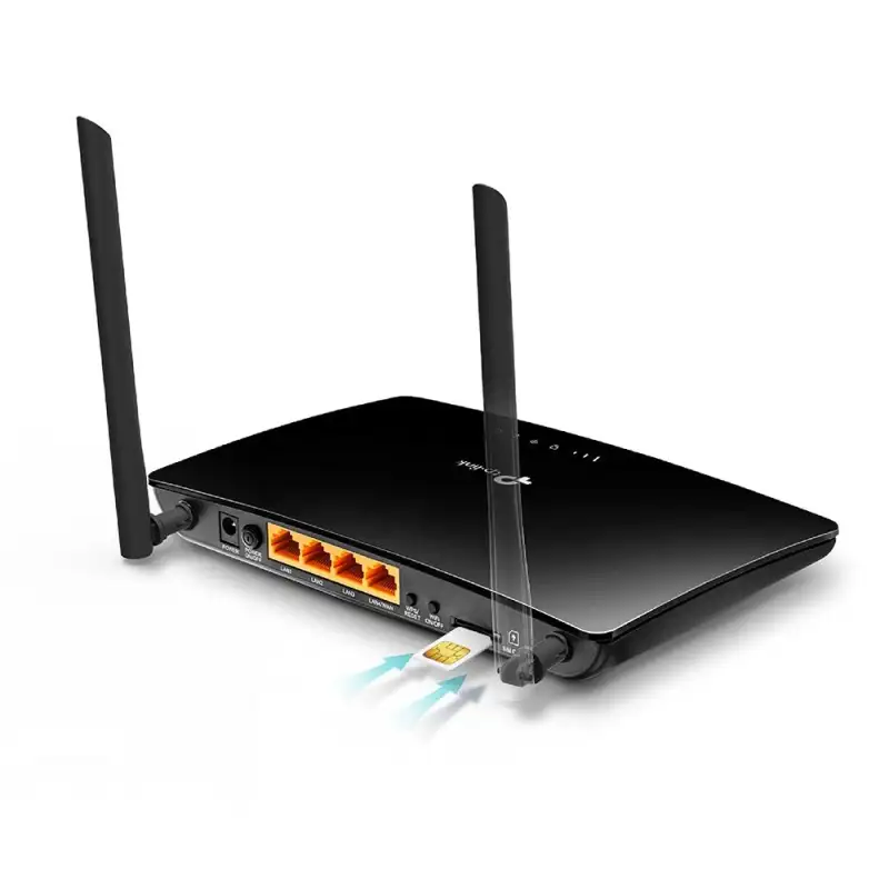 ภาพสินค้าTP-Link TL-MR6400 เราเตอร์ใส่ซิมปล่อย Wi-Fi รองรับซิม 4Gทุกค่าย (300Mbps Wireless N 4G LTE Router) ส่งฟรี Kerry จากร้าน Superiphone บน Lazada ภาพที่ 4