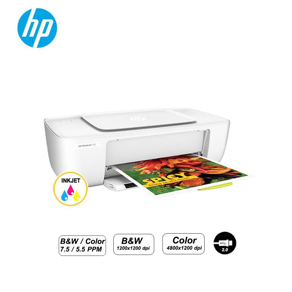 HP Printer INKJET DeskJet Ink 1112 (White) Superiphone ThaiPick