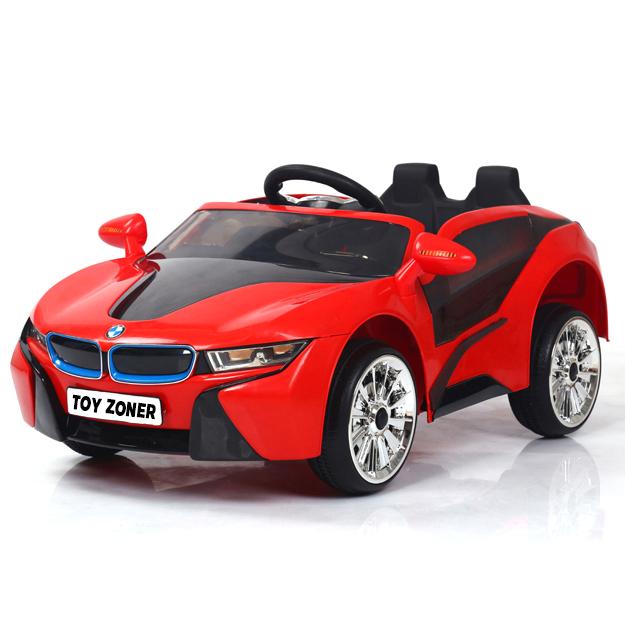 BMW Vision Efficient i8 12V 2 Motors รถแบตเตอรี่เด็กนั่งไฟฟ้า - White/Black/Red/Yellow