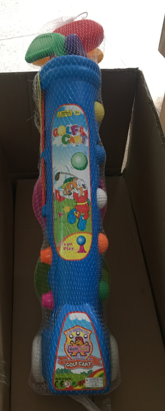 ชุดกีฬาไม้ตีกอล์ฟของเล่นสำหรับเด็ก    Kids Sports Golf Play Toy Set, Educational Early Learning Childrens Toy สี Green สี Green